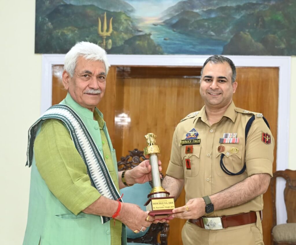 Jammu LG farewell officers