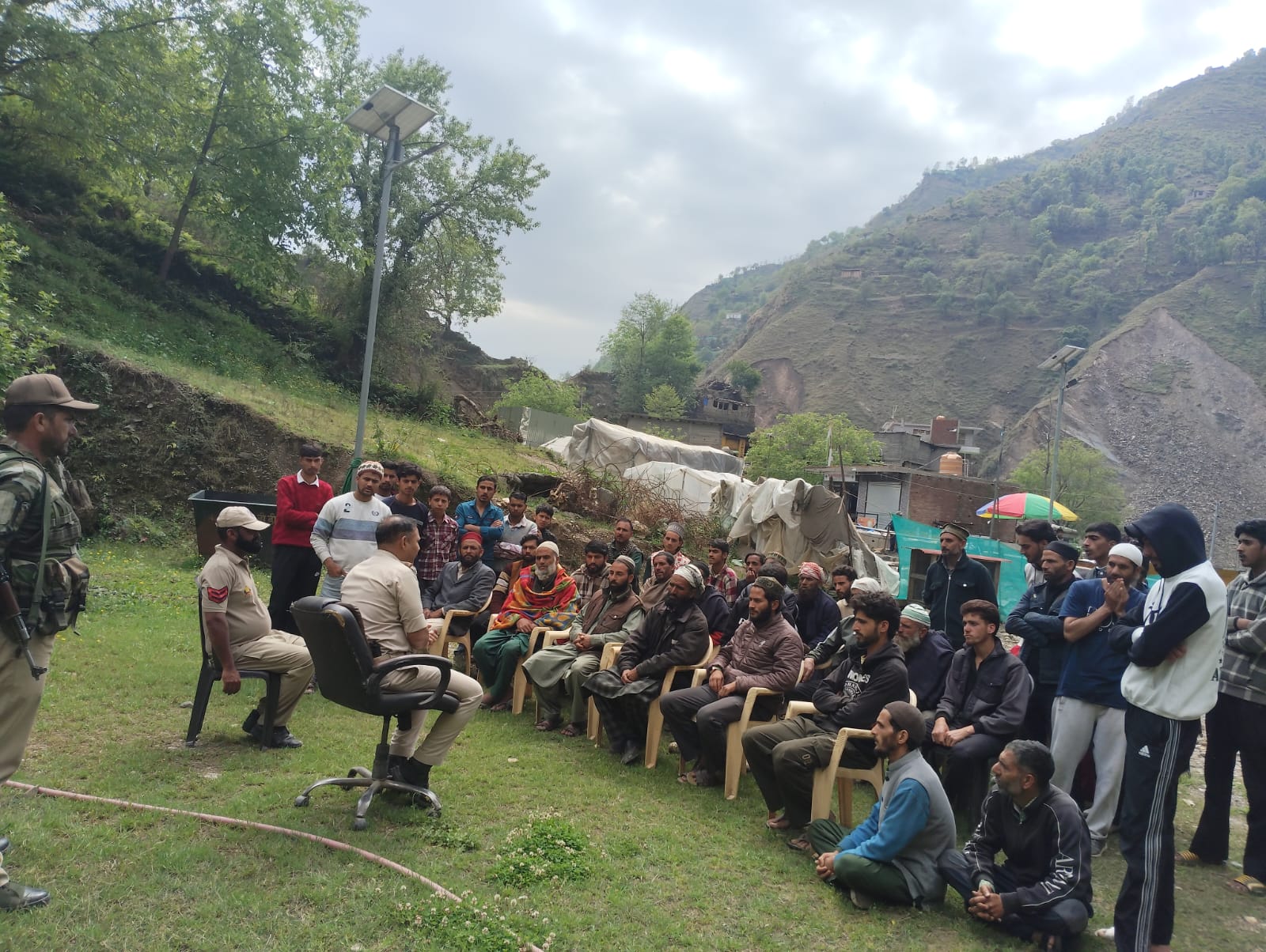 Reasi Police anti-drug drive